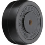 ハンマーキャスター　Ｇ型ゴム車輪　５０ｍｍ　４２５Ｇ－Ｒ５０　１個