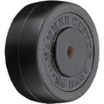 ハンマーキャスター　Ｇ型ゴム車輪　７５ｍｍ　４２５Ｇ－Ｒ７５　１個
