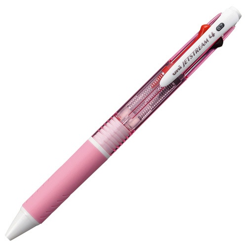 三菱鉛筆　ジェットストリーム　４色ボールペン　０．７ｍｍ　（軸色：ピンク）　ＳＸＥ４５０００７．１３　１本1