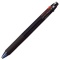 三菱鉛筆　ジェットストリーム　４色ボールペン　０．７ｍｍ　（軸色：透明ブラック）　ＳＸＥ４５０００７Ｔ．２４　１本