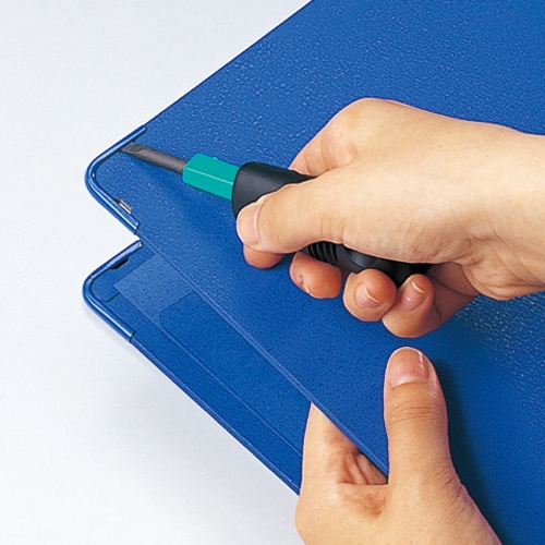 ライオン事務器　バインダー（ＭＰ式）　Ａ４タテ　３０穴　５００枚収容　ＢＤ－３２０Ｋ　１冊3