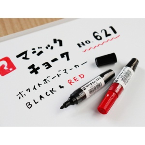 寺西化学　ホワイトボード用マーカー　マジックチョークＮｏ．６２１　黒　Ｍ６２１－Ｔ１　１本3