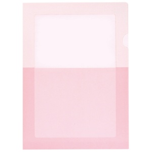コクヨ　ペーパーホルダー（オール紙）（窓付き）　Ａ４　ピンク　フ－ＲＫＭ７５０Ｐ　１パック（５枚）1