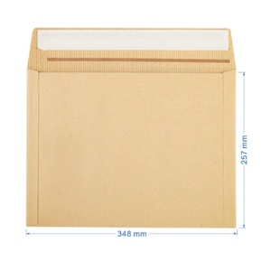 今村紙工　紙製クラフトクッション封筒　３４８×２５７＋５０ｍｍ　ＫＦ－Ｍ　１パック（２５枚）2