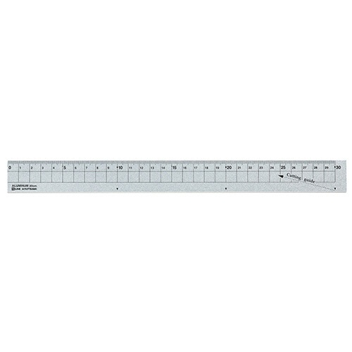 クツワ　アルミ定規　３０ｃｍ　シルバー　ＸＳ０４ＳＶ　１個1