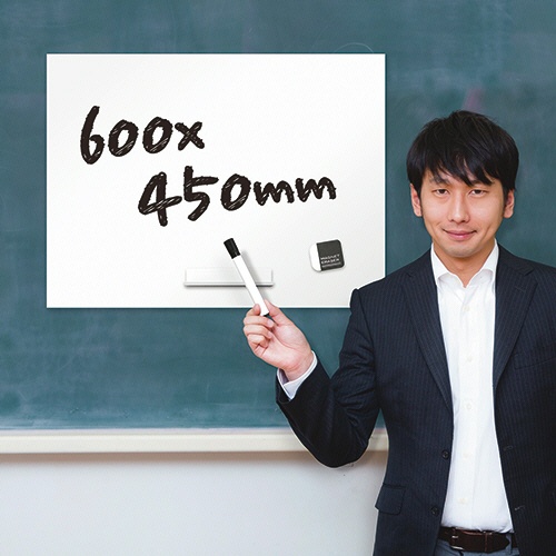 アスカ　抗菌ホワイトマグネットシート　無地　Ｌ　ＡＷＭ０２　１枚3
