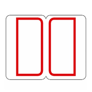 ライオン事務器　インデックスラベル　２７×３４ｍｍ　赤　ＲＬ１　１パック（１８０片：９片×２０シート）1
