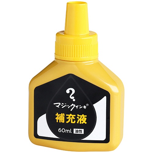 寺西化学　マジックインキ用補充インキ　６０ｍｌ　黄色　ＭＨＪ６０Ｊ－Ｔ５　１本1