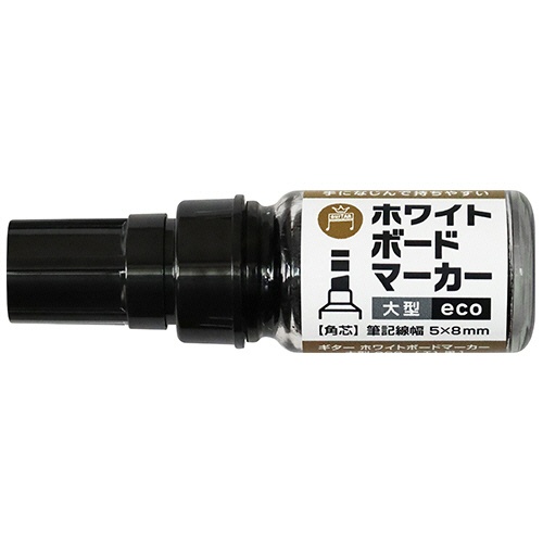 寺西化学　ギター　ホワイトボードマーカー　大型ｅｃｏ　黒　ＧＲＷＢＬＰ－Ｔ１　１本1