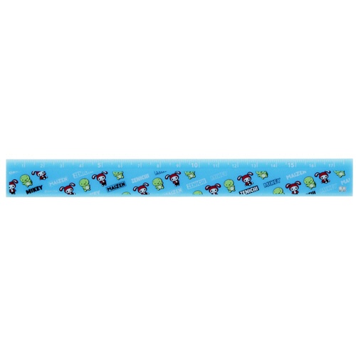 サンスター文具　ぴったり定規　まいぜんシスターズ２２ＳＳ　Ｂ　１８ｃｍ　Ｓ４０１１０２３　１個2