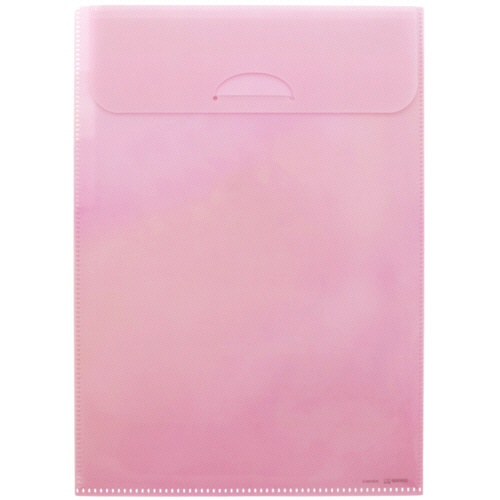 サンスター文具　クリアファイル３Ｐポケット付　みおりんＳｔｕｄｙ　Ｔｉｍｅ　ピンク　Ｓ２１３４５８６　１冊2