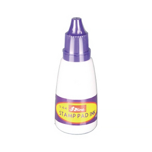シャイニー　スタンプ補充インク　２８ｍｌ　紫　Ｓ－６４　１本1