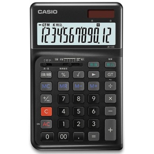 カシオ　人間工学電卓　１２桁　ジャストタイプ　ブラック　ＪＥ－１２Ｄ－ＢＫ－Ｎ　１台1