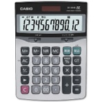 カシオ　卓上電卓　１２桁　デスクサイズ　ＤＦ－１２０ＶＢ－Ｎ　１台