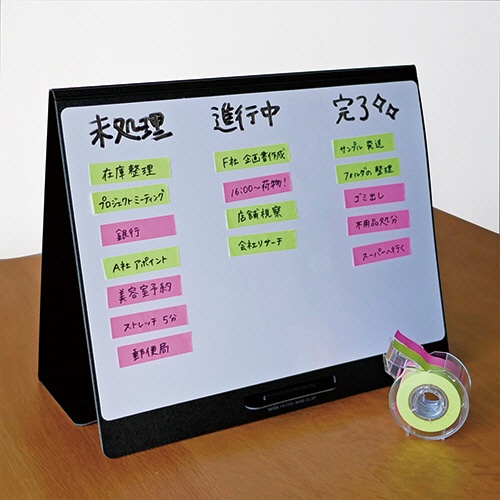 ヤマト　メモック　ロールテープ（強粘着）　蛍光紙　カッター付　１５ｍｍ幅　ローズ＆レモン　ＰＲＫ－１５ＣＨ－ＲＬ　１個2