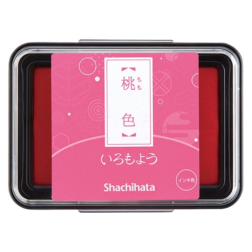 シヤチハタ　いろもよう　スタンプパッド　桃色（ももいろ）　ＨＡＣ－１－ＬＰ　１個1