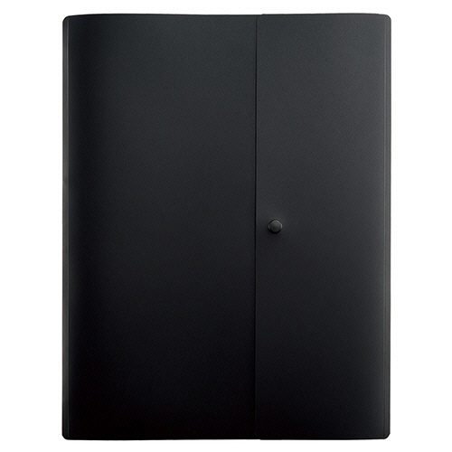 リヒトラブ　Ｎｏｉｒ×ｎｏｉｒ　ポケットホルダー　Ａ４タテ　１０ポケット　Ｆ－５９０７　１冊1