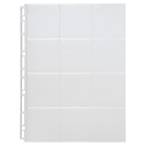 リヒトラブ　ｍｙｆａ　コレクションポケット（ＰＶＣ）　１２ポケット　Ａ４タテ　２・４・３０穴　Ｎ－３３１１　１パック（２枚）2