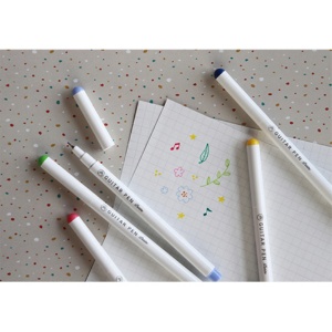 寺西化学　水性カラーペン　ギターペン　プチ　ピンク３色セット（各色１本）　ＧＲＰＴ－３ＰＩ　１パック6