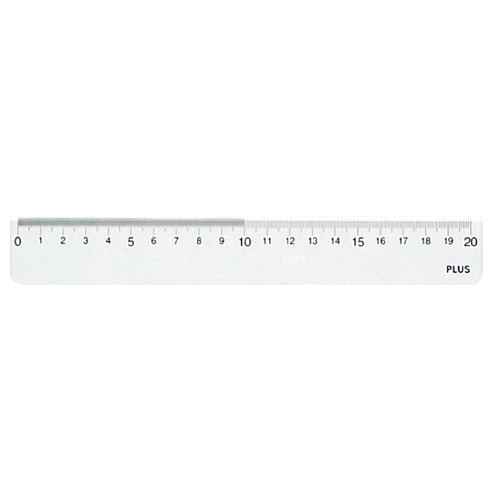 楽天市場】（まとめ）プラス 再生PET直定規 20cm47-188 1個【×30