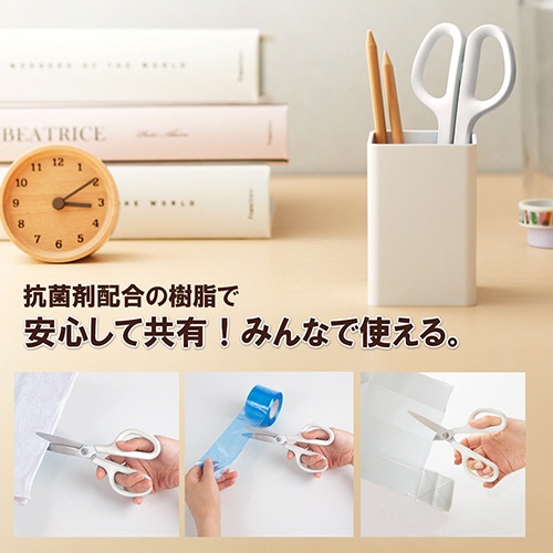 プラス　フィットカットカーブ　スタンダード　抗菌グリップ　刃渡り６５ｍｍ　ホワイト　ＳＣ－１７５Ｓ－ＡＢ　ＷＨ　１本7