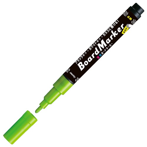 レイメイ藤井　蛍光ボードマーカー　細字　グリーン　ＬＢＭ１０４５Ｍ　１本1