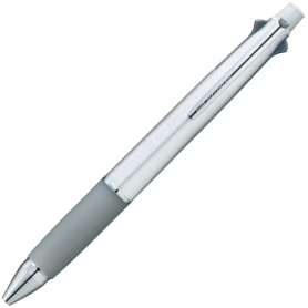 三菱鉛筆　多機能ペン　ジェットストリーム４＆１　０．７ｍｍ　（軸色：シルバー）　ＭＳＸＥ５１０００７．２６　１本
