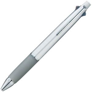 三菱鉛筆　多機能ペン　ジェットストリーム４＆１　０．７ｍｍ　（軸色：シルバー）　ＭＳＸＥ５１０００７．２６　１本1