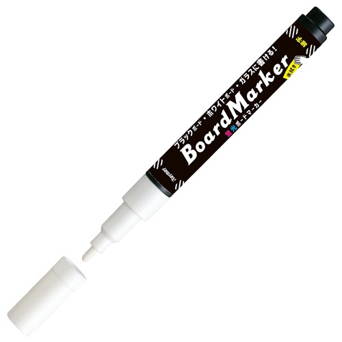 レイメイ藤井　蛍光ボードマーカー　細字　ホワイト　ＬＢＭ１０４５Ｗ　１本1