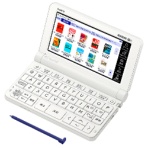 カシオ　電子辞書　ＥＸ－ｗｏｒｄ　小・中学生モデル　２２０コンテンツ　ホワイト　ＸＤ－ＳＸ３８１０ＷＥ　１台