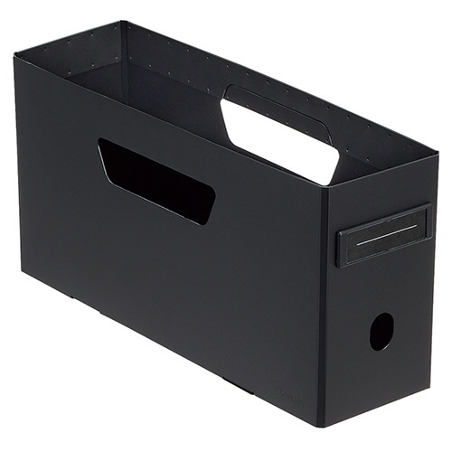 リヒトラブ　Ｒｏｏｍｙ　ボックスファイル（ロータイプ）　Ａ４　２／３　背幅１０２ｍｍ　ブラック　Ｆ－２９０－２４　１個1