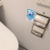 ササガワ　注意喚起ステッカー　トイレットペーパー　２４－５４７　１枚5