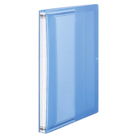 コクヨ　ガバットファイル（ｄｅｓｉｇｎ－ｓｅｌｅｃｔ）　活用タイプ・ＰＰ製　Ａ４タテ　１０００枚収容　背幅１５～１１５ｍｍ　透明青　フ－ＰＴ９０ＮＢ　１冊
