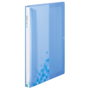 コクヨ　ガバットファイル（ｄｅｓｉｇｎ－ｓｅｌｅｃｔ）　活用タイプ・ＰＰ製　Ａ４タテ　１０００枚収容　背幅１５～１１５ｍｍ　透明青　フ－ＰＴ９０ＮＢ　１冊3