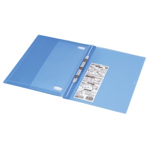 コクヨ　ガバットファイル（ｄｅｓｉｇｎ－ｓｅｌｅｃｔ）　活用タイプ・ＰＰ製　Ａ４タテ　１０００枚収容　背幅１５～１１５ｍｍ　透明青　フ－ＰＴ９０ＮＢ　１冊9