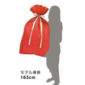 ササガワ　巾着袋　超ＢＩＧ　レッド　７５０×１０００ｍｍ　５０－３９５１　１枚7