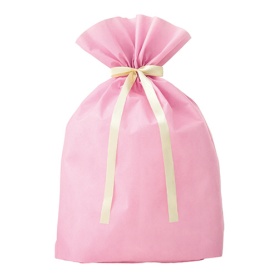 ササガワ　巾着袋　超ＢＩＧ　ピンク　７５０×１０００ｍｍ　５０－３９６２　１枚