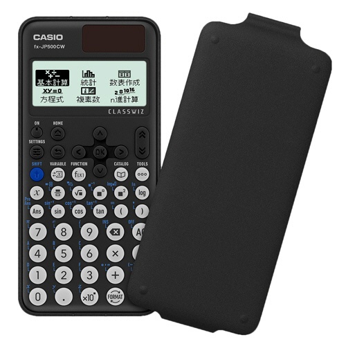 カシオ　関数電卓　１０桁　ハードケース付　ｆｘ－ＪＰ５００ＣＷ－Ｎ　１台2