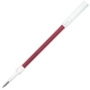 ゼブラ　ジェルボールペン替芯　ＪＲＶ－０．４芯　赤　Ｐ－ＲＪＲＶ４－Ｒ　１本1