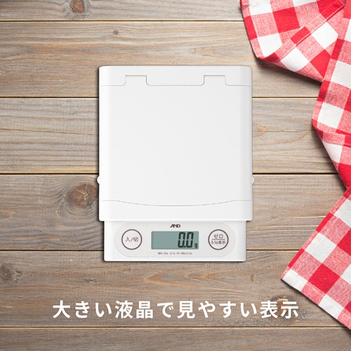Ａ＆Ｄ　レタースケール　３Ｋｇ　ホワイト　ＵＨ－３２０１Ｌ－Ｗ　１台8
