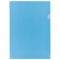 ＴＡＮＯＳＥＥ　カラークリアホルダー　薄型エコノミータイプ　Ａ４　ブルー　厚さ０．１５ｍｍ　１パック（１０枚）