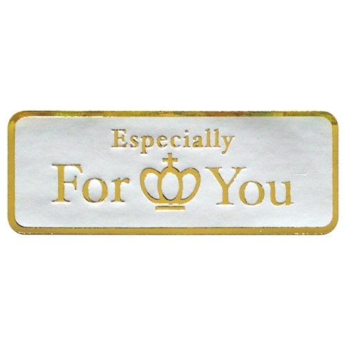 ササガワ　アドテープ　Ｆｏｒ　Ｙｏｕ　王冠　タテ１５×ヨコ４０ｍｍ　２１－９０　１巻（５００片）1