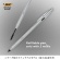 ＢＩＣ　油性ボールペン　クリスタル　ＲｅＮｅｗ　１．０ｍｍ　黒　（１本＋替芯２本入）　ＣＲＢＬＫ－３Ｐ　１箱4