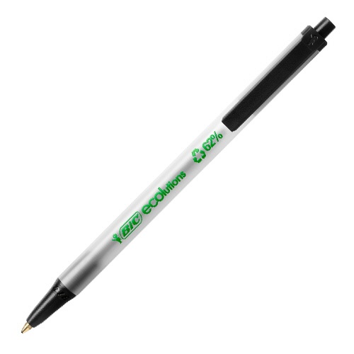 ＢＩＣ　油性ボールペン　ＥＣＯＬＵＴＩＯＮＳ　クリックスティック　１．０ｍｍ　黒　ＥＣＳＢＬＫ－Ｂ１２　１箱（１２本）1