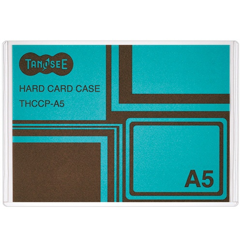 ＴＡＮＯＳＥＥ　ハードカードケース　Ａ５　再生ＰＥＴ　１枚1