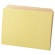 ＴＡＮＯＳＥＥ　カットフォルダー４山（クラフト厚紙タイプ）　Ａ４　１パック（４０冊：４冊×１０組）1