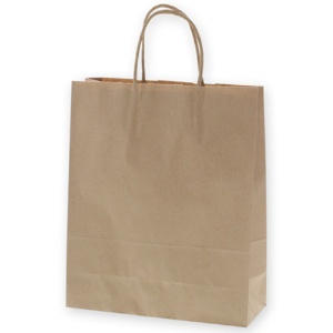 シモジマ　ＨＥＩＫＯ　紙袋　２５チャ－ムバッグ　Ｓ　未晒無地　＃３２６４３１１　１パック（５０枚）1