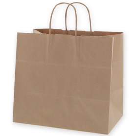 シモジマ　ＨＥＩＫＯ　紙袋　２５チャームバッグ　３２－４　未晒無地　＃３２６８２００　１パック（５０枚）