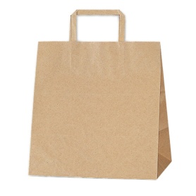 シモジマ　ＨＥＩＫＯ　紙袋　Ｈ２５チャームバッグ　Ｗ２（平手）　未晒無地　＃３２７８１１０　１パック（５０枚）