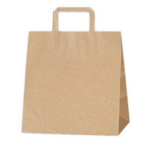シモジマ　ＨＥＩＫＯ　紙袋　Ｈ２５チャームバッグ　Ｗ２（平手）　未晒無地　＃３２７８１１０　１パック（５０枚）1